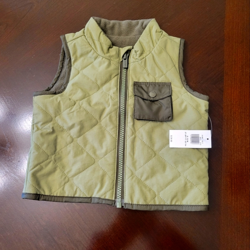 🆕️ Unisex Quilted Nylon Zip Vest